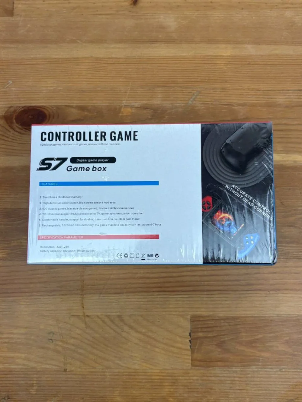 Controller Game Game Box Digital Game Player S7. New in sealed box